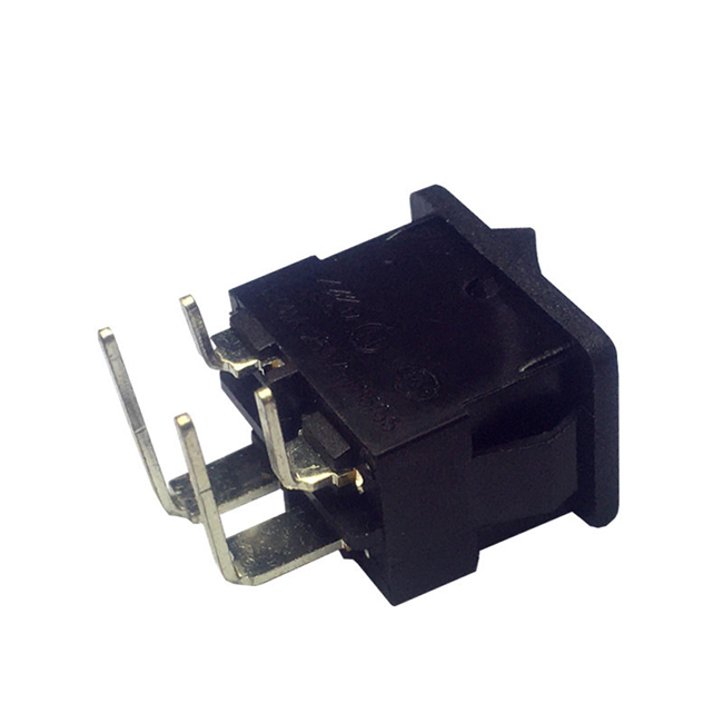 DPST Right Angle Rocker Switch 12A