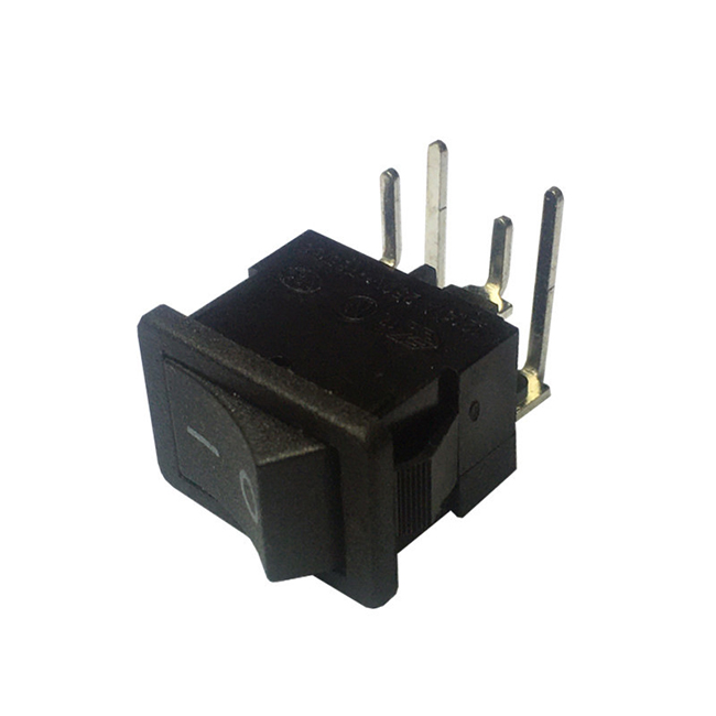 DPST Right Angle Rocker Switch 12A