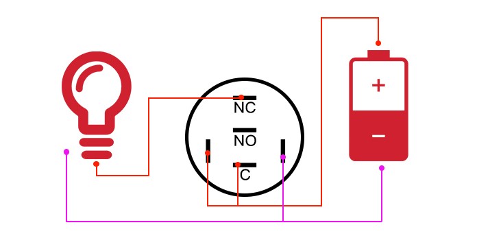 Push button switch wiring diagram 4