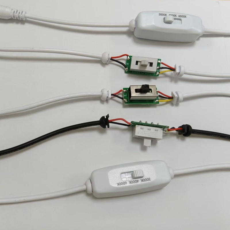 LED 3000K/4500K/6000K Slide Dimmer